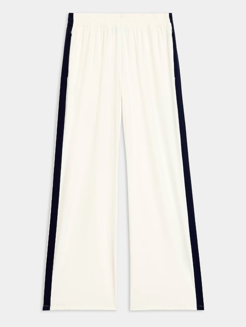 SPLITS59 Maxie Rigor Track Pant Wide Leg in White / Indigo Blue Small $178 - Picture 2 of 7